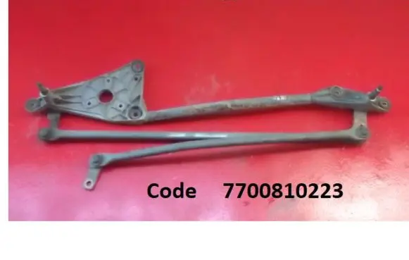 Front wiper linkage