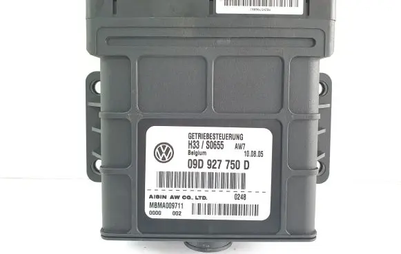 Volkswagen Touareg I Gearbox control unit/module 09D927750D