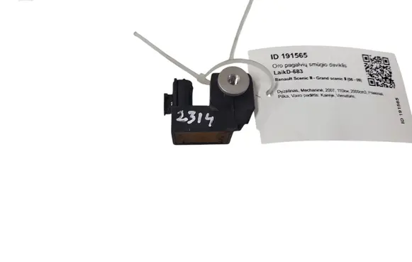 Renault Scenic II - Grand scenic II Airbag deployment crash/impact sensor 8200682396 601298200