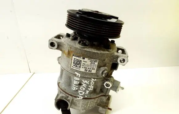 Skoda Fabia Mk3 (NJ) Air conditioning (A/C) compressor (pump) 5Q0816803F 095510127B5