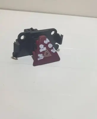 Peugeot 307 Hazard light switch 9642219577 510050111985