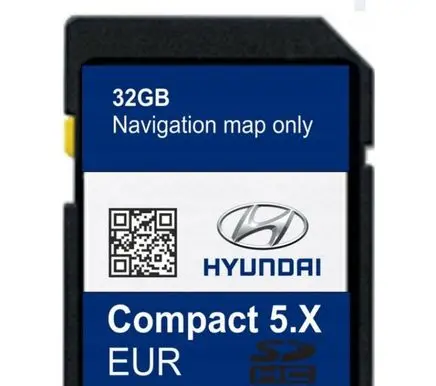 Hyundai Kona I Navigation maps CD/DVD GEN5