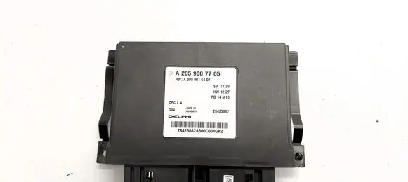 Mercedes-Benz C W205 Gearbox control unit/module A2059007705