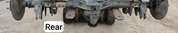 Dodge RAM Rear axle beam with reductor 68270329AB