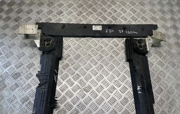BMW 3 GT F34 Radiator support slam panel bracket 8507740 7600536 7600537