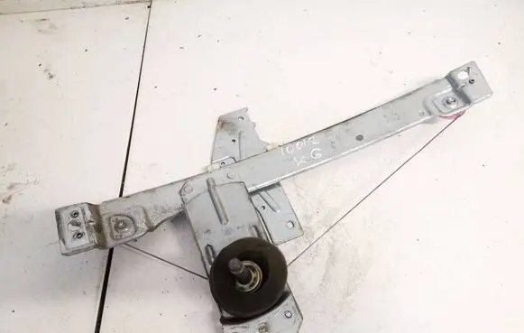 Sliding door window regulator with motor