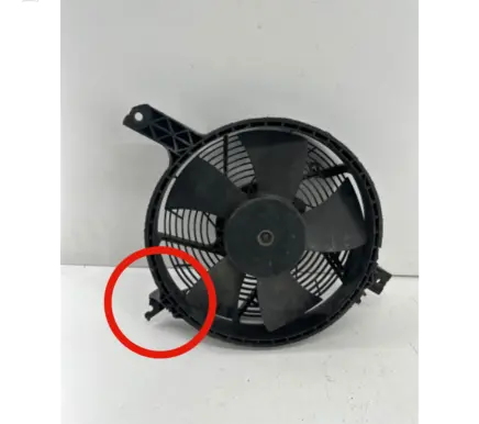 Electric radiator cooling fan