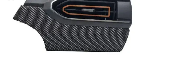 Dacia Sandero Dashboard side air vent grill/cover trim 687606085R