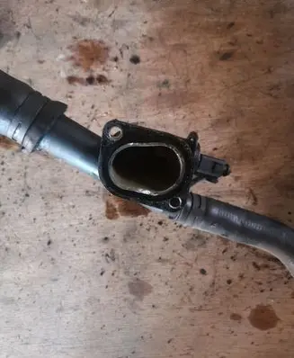 Volkswagen PASSAT B6 Engine coolant pipe/hose
