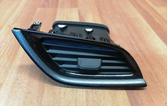 Dashboard side air vent grill/cover trim