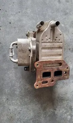 Mitsubishi Pajero EGR valve cooler