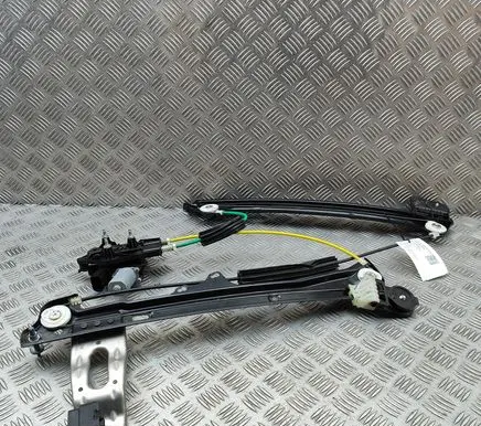 Front door window regulator with motor