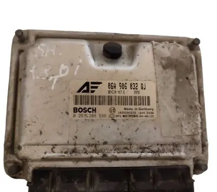 Volkswagen Sharan Engine control unit/module 06A906032QJ 0261208686 1039S05659