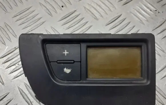Citroen C4 Grand Picasso Central console control unit 9650868877