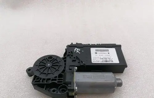 Bentley Continental Front door window regulator with motor 3W8959701J