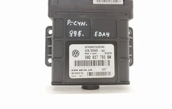 Volkswagen Touareg I Gearbox control unit/module 09D927750BM H29S0545 UNIA004122