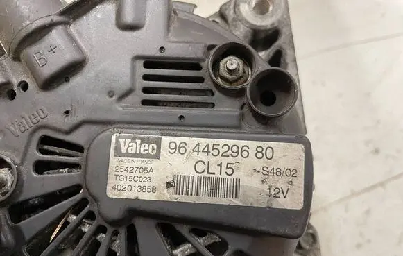 Citroen C3 Generator/alternator 9644529680 2542705A 402013858