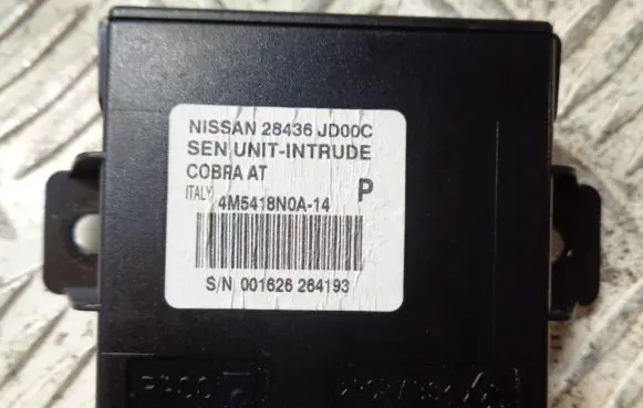 Nissan Qashqai Alarm control unit/module 28436JD00C
