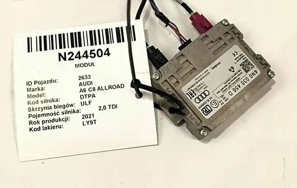 Audi A6 Allroad C8 Central body control module 4N0035456D