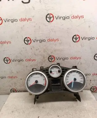 Peugeot 207 Speedometer (instrument cluster) 9662904780 A2C5319340