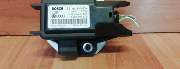 Audi A6 Allroad C5 ESP acceleration yaw rate sensor 4B0907637A 0265005213