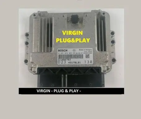 Fiat Ducato Engine control unit/module ECU 51900703 0281016051 42U7BL01
