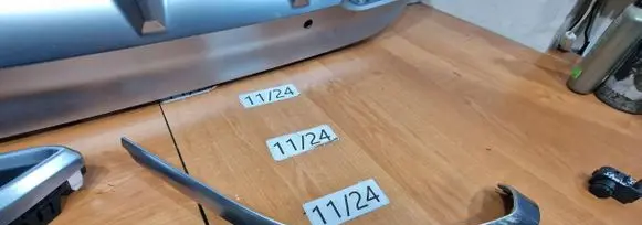 KIA Stonic Number Plate Surrounds Holder Frame MIA13127