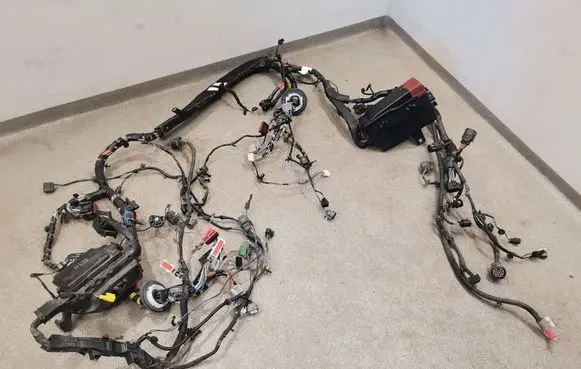 Jaguar XF Engine installation wiring loom JX6314290DBC JX6312616BA