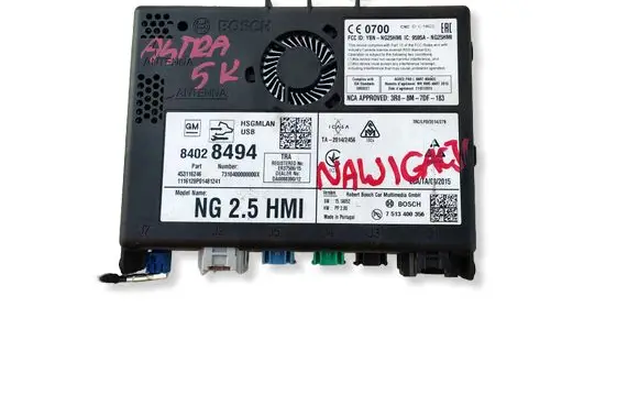 Opel Astra K GPS navigation control unit/module 84028494
