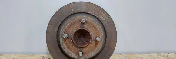 Ford Fiesta Rear brake disc 2A315