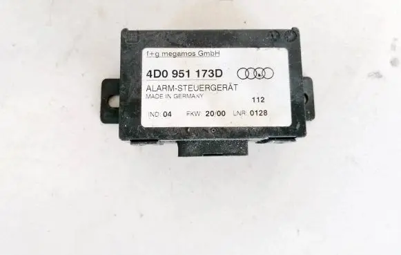Audi A6 S6 C5 4B Alarm control unit/module 4d0951173d