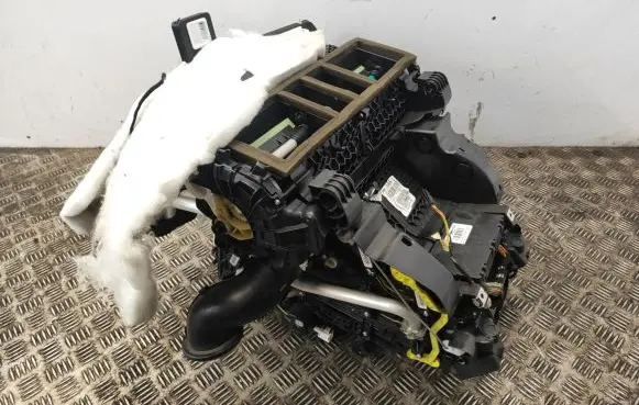Interior heater climate box assembly