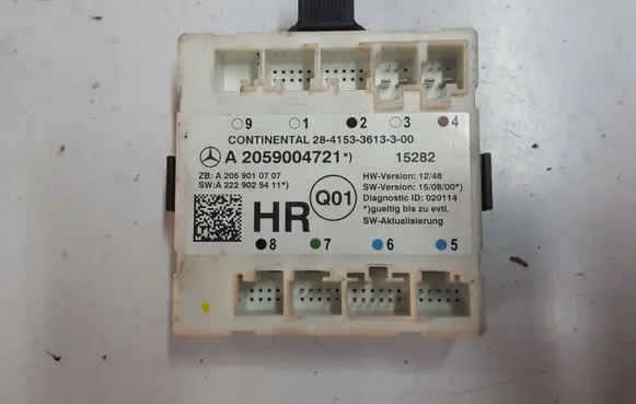 Mercedes-Benz C W205 Door control unit/module A2059004721