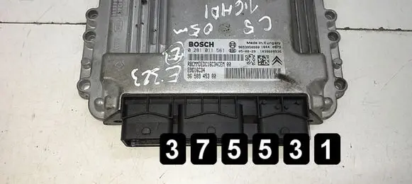 Citroen C5 Engine control unit/module 1600hdi 9658945380 0281011561