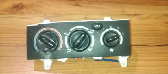 Renault Megane I Climate control unit 655738n