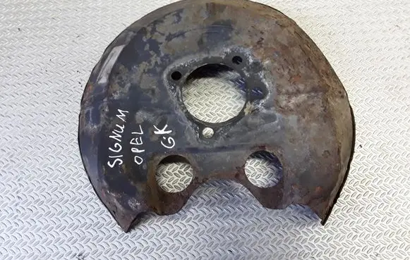 Opel Signum Rear brake disc plate dust cover 