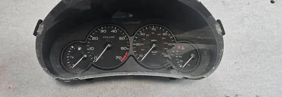 Peugeot 206 Speedometer (instrument cluster) 9634961980