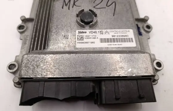 Citroen C4 II Engine control unit/module 9812338980 160271710 V29061498A