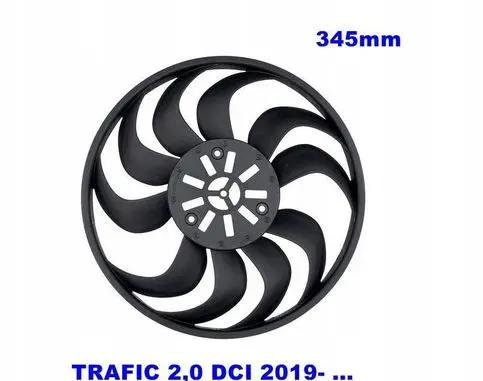Renault Trafic III (X82) Fan set 214817257R 214817257A AF0283