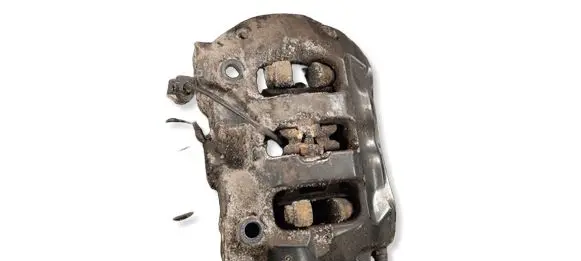 Volkswagen Touareg II Rear brake caliper 7P6615404K