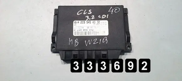 Mercedes-Benz CLS C219 Engine control unit/module 2195450332