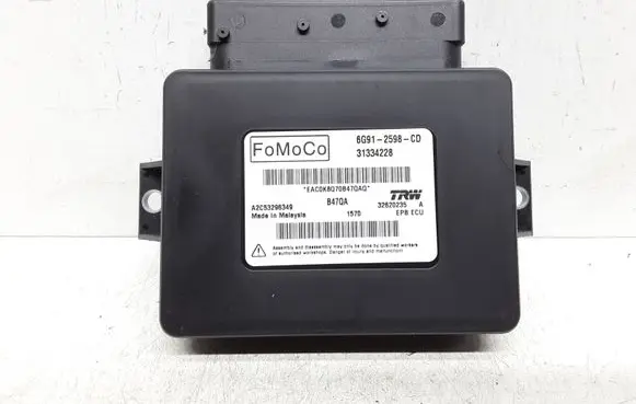 Volvo V60 Hand brake control module 31334228 6G912598CD