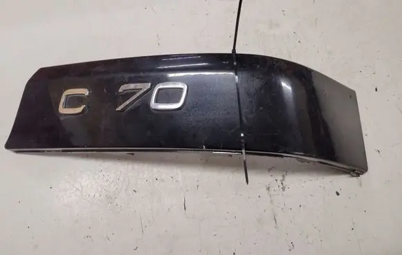 Volvo C70 Rear bumper trim bar molding 8600115