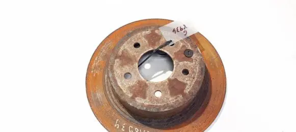 Nissan Qashqai Rear brake disc neventiliuojamas