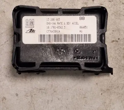 Opel Zafira B ESP acceleration yaw rate sensor 10170103623 13208665 CT76A30NI4