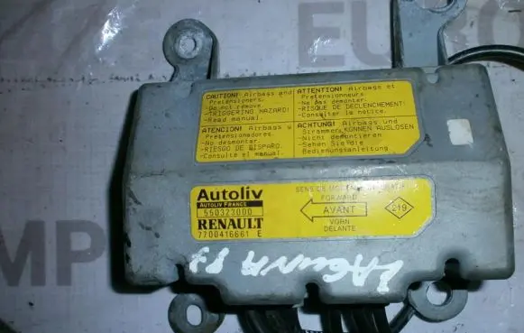 Renault Laguna I Airbag control unit/module 7700416661E 550323000