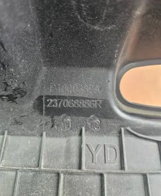 Renault Espace - Grand espace V Battery box tray cover/lid 237068886R P1000332A