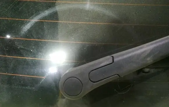 Rear window wiper motor