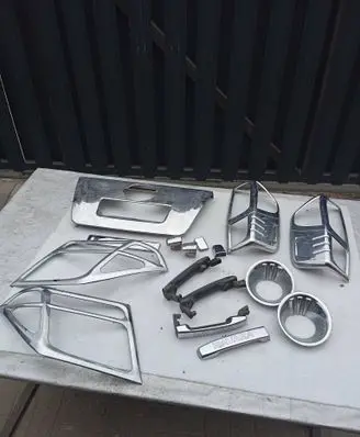 Nissan Navara D40 Under headlight/headlamp trim 