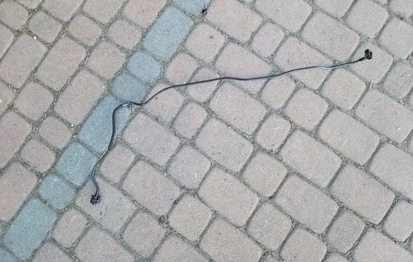 Citroen C5 X Engine coolant pipe/hose 9676650780